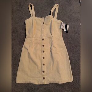 O’Neill Sleeveless Corduroy minidress size Large AS IS